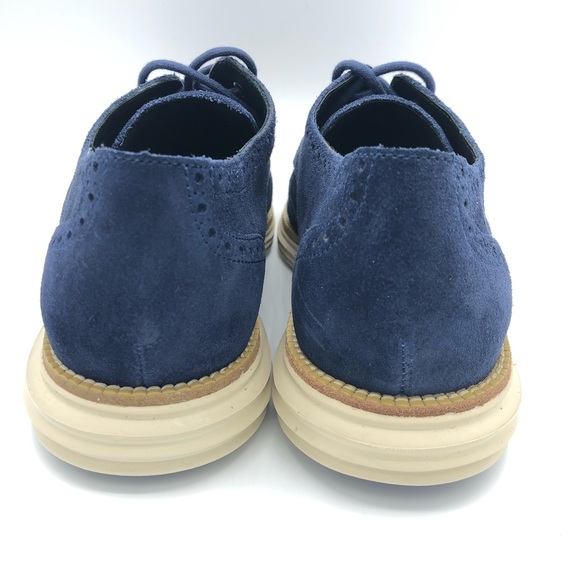 Cole Haan Lunargrand Suede Wingtip Shoe - Men's - Picture 4 of 8